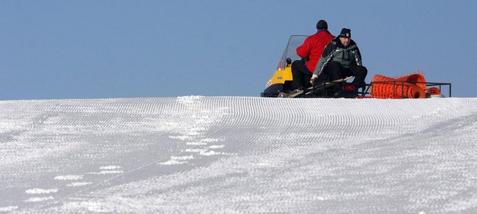 Nové Město na Moravě na Žďársku a přípravy na závody seriálu Tour de Ski SP v běhu na lyžích.