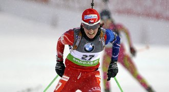Biatlonistka Vítková doběhla v Oslu jedenáctá, nejlépe v sezoně