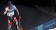 Rakouský lyžař Dominik Baldauf se přiznal k dopingu (na snímku při závodu na OH v Pchjongčchangu)