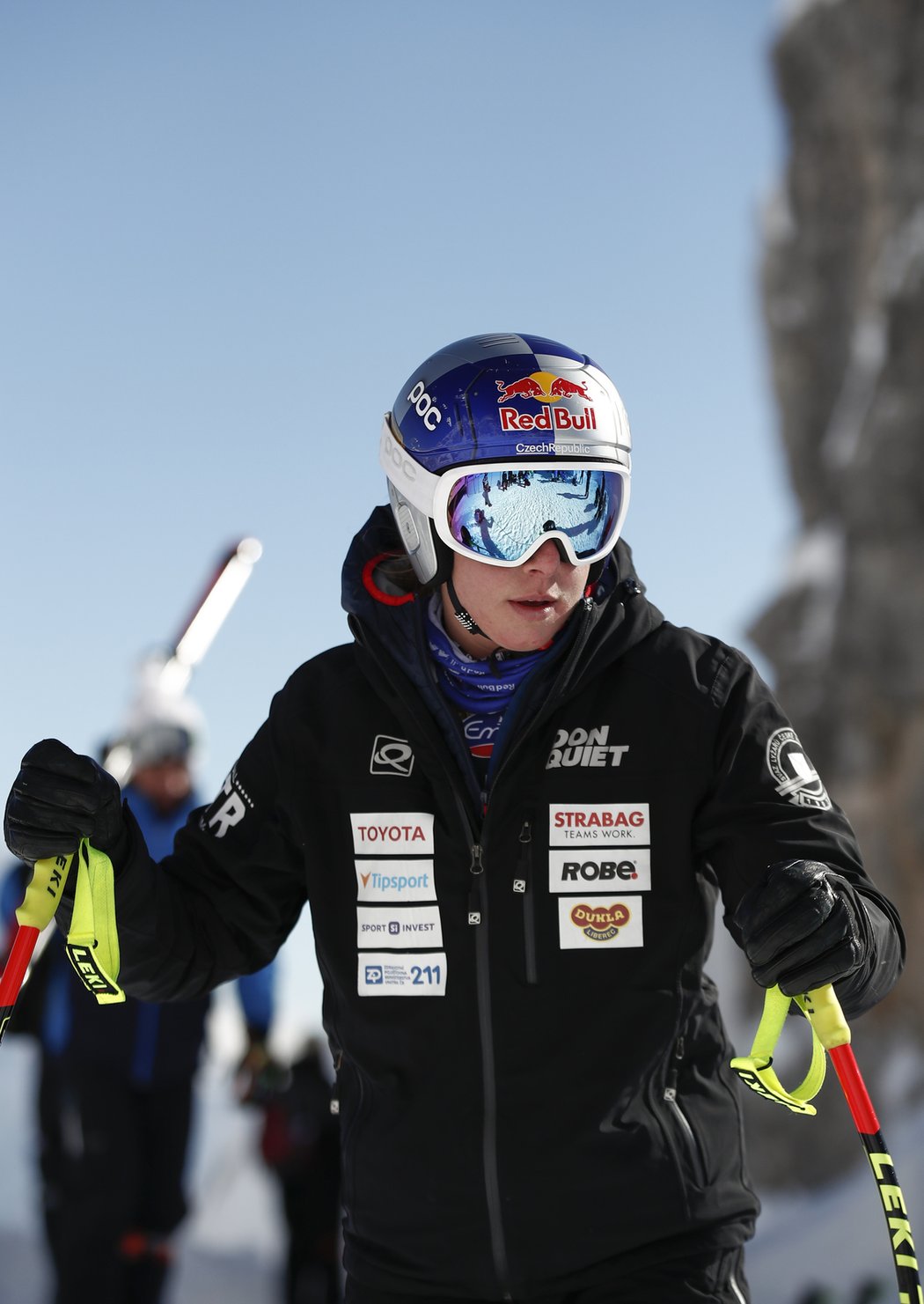 Ester Ledecká na MS v alpském lyžování 2021