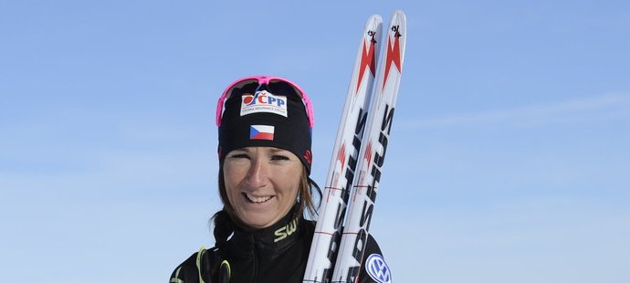 Eva Vrabcová-Nývltová dojela do cíle Tour de Ski na sjezdovce Alpe Cermis jako celkově osmá