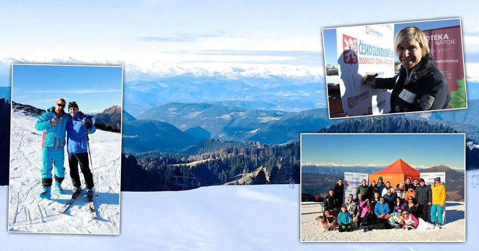 Čeští sportovci a herci se sešli na lyžařské exhibici v italském ski resortu Val di Fiemme. Nechyběla zde olympijská vítězka v běhu na lyžích Kateřina Neumannová, herec Luděk Sobota nebo moderátor a hudebník Petr Vondráček