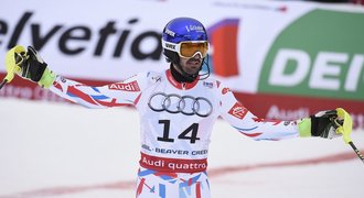 Jean-Baptiste Grange je mistrem světa ve slalomu, Hirscher vypadl