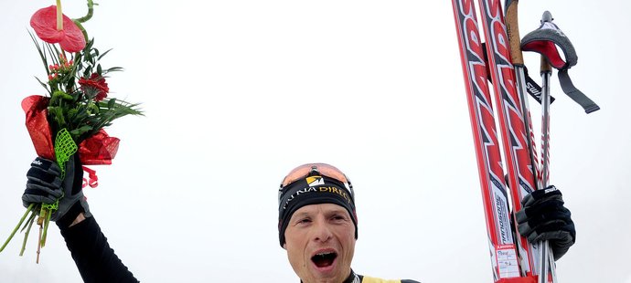 Běžkař Stanislav Řezáč v dálkovém závodu na 70 kilometrů porazil i hvězdného Nora Petera Northuga