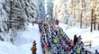 Jizerská padesátka měla opět spoustu účastníků, tentokrát na Liberecku vyšlo i počasí