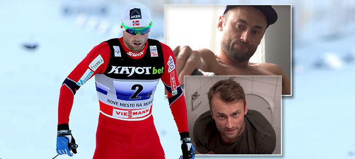 Jak se Petter Northug "baví" v karanténě