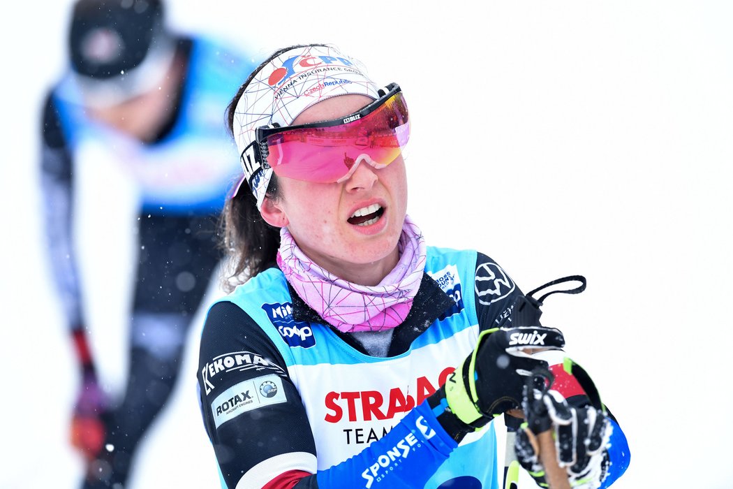 Kateřina Razýmová je českou reprezentantkou v klasickém lyžování