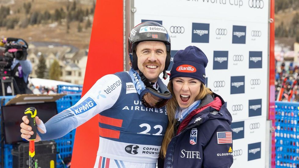 Aleksander Aamodt Kilde s Mikaelou Shiffrinovou