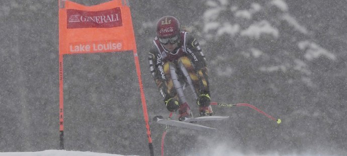 Ester Ledecká na trati předvedla výborný výkon