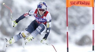 Vonnová triumfovala ve Val d'Isere, kde si loni poranila koleno