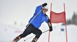 Lukáš Krpálek stál při novinářském šampionátu na lyžích po třech letech