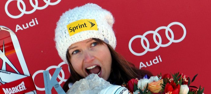 Američanka Julia Mancusová vyhrála super G v v Garmisch-Partenkirchenu
