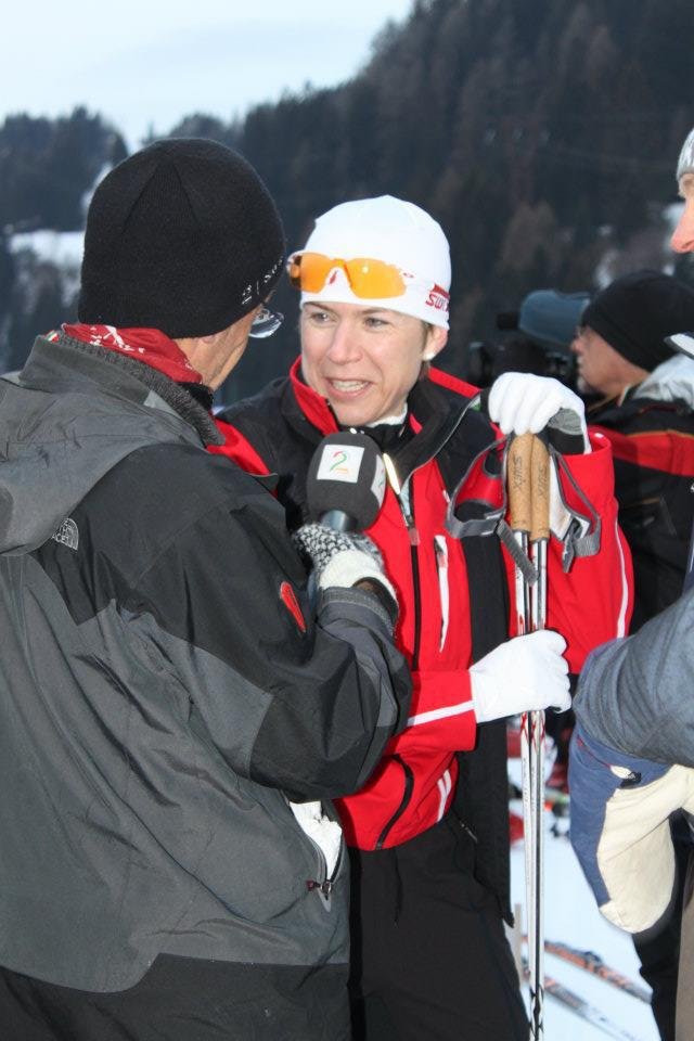 O Kateřinu Neumannovou byl na Marcialonze zájem, olympijská vítězka tu neběhá každý den...