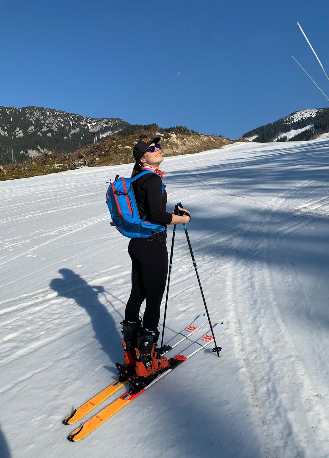 Martina Dubovská ráda vyrazí na skialpy