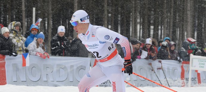 Běžec na lyžích Michal Novák ze sebou má nejlepší závod v kariéře