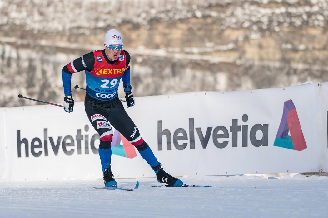 Český běžec na lyžích Michal Novák