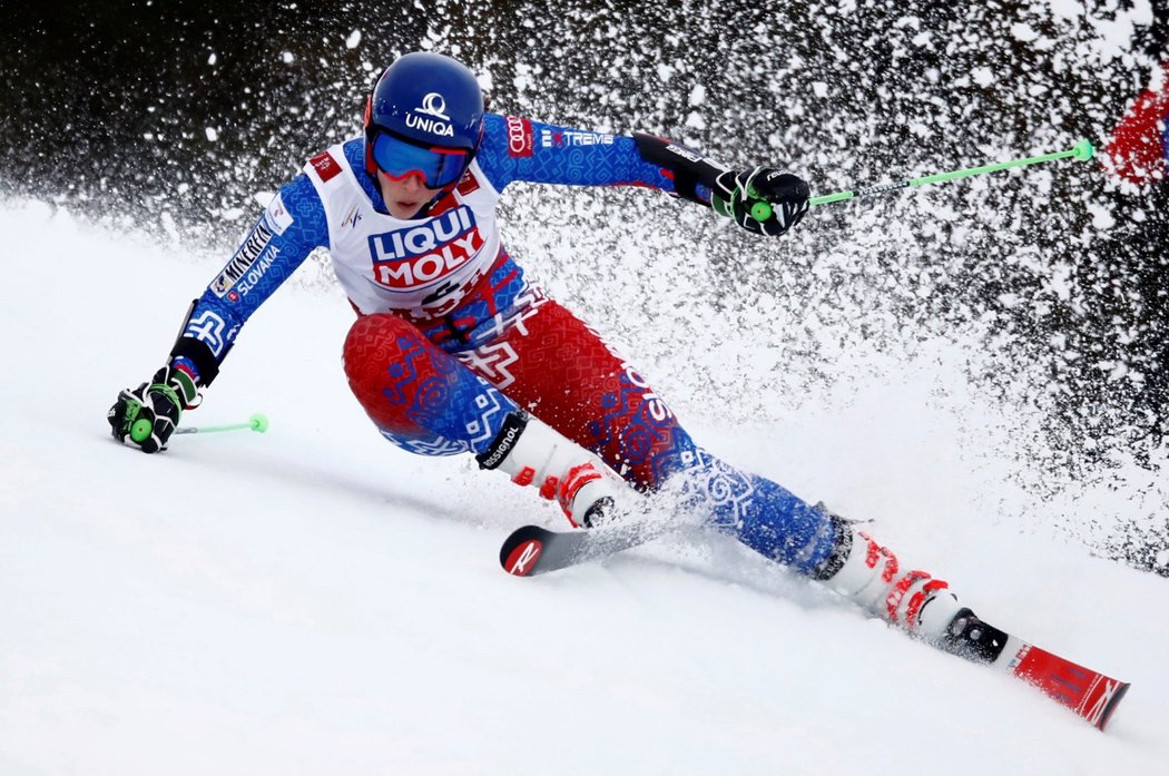 Slovenka Petra Vlhová vybojovala v obřím slalomu na MS v Aare historické zlato