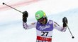 Český lyžař Kryštof Krýzl skončil s bolavým kotníkem ve slalomu na MS na dvacátém místě