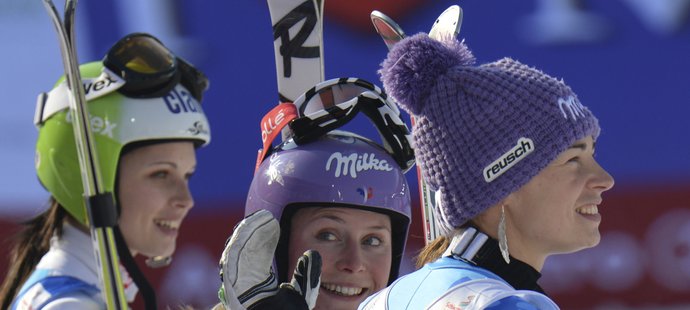 Francouzská lyžařka Tessa Worleyová vyhrála ve čtvrtek obří slalom na mistrovství světa ve Schladmingu
