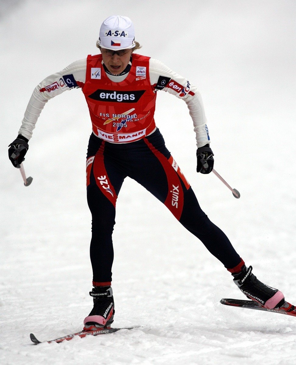 Kateřina Neumannová si vyzkoušela finiš Tour de Ski