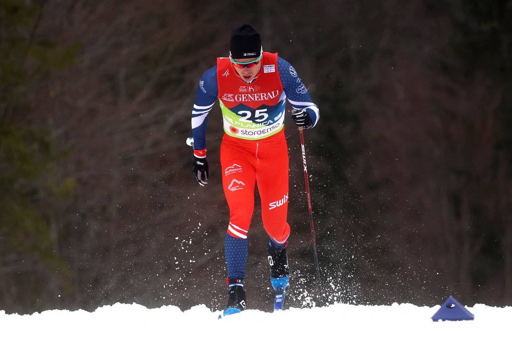 Michal Novák v kvalifikaci sprintu