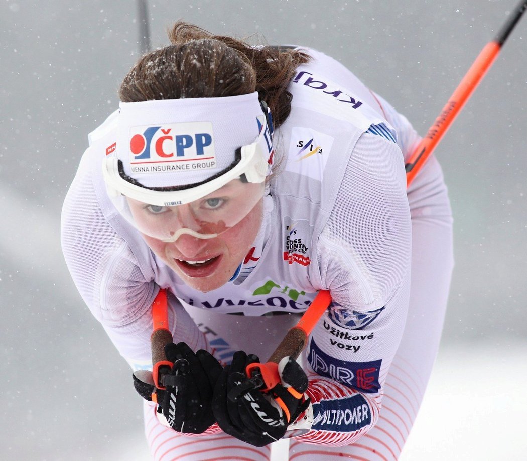 Petra Nováková měla na Tour de Ski velkou smůlu (archivní foto)