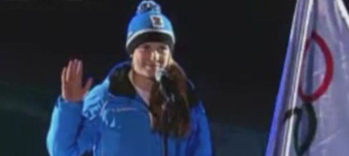 Christiana Agerová nezvládla odříkat olympijský slib sportovců a do kamer pronesla "scheisse", po čemž se bezelstně rozesmála