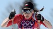 Polská lyžařka Justyna Kowalczyková si jede pro zlatou medaili na klasické desítce