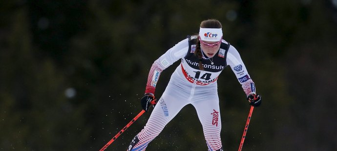 Lyžařka Petra Nováková doběhla v druhé etapě Tour de Ski v Lenzerheide patnáctá.
