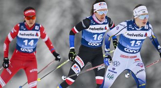 Razýmová na Tour de Ski i s pádem těsně za desítkou. Dominance Rusů