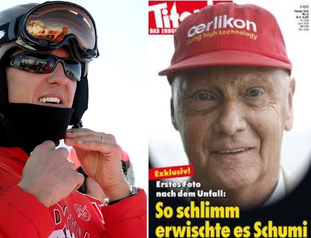 Německý magazín se navezl do zraněného Schumachera