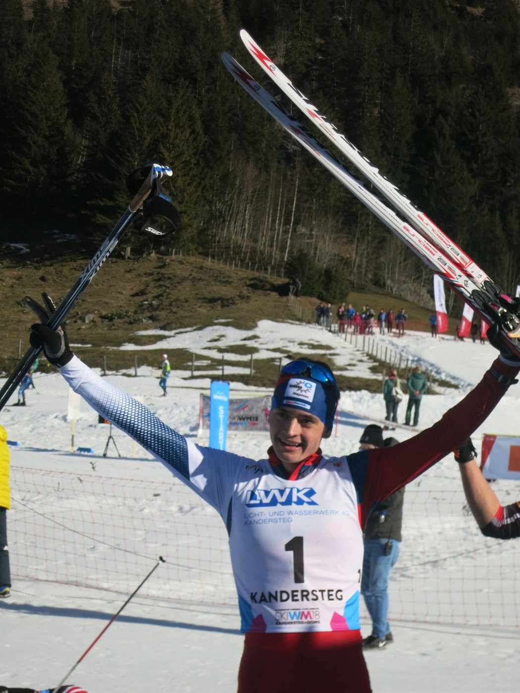 Sdruženář Ondřej Pažout slaví triumf na juniorském mistrovství světa