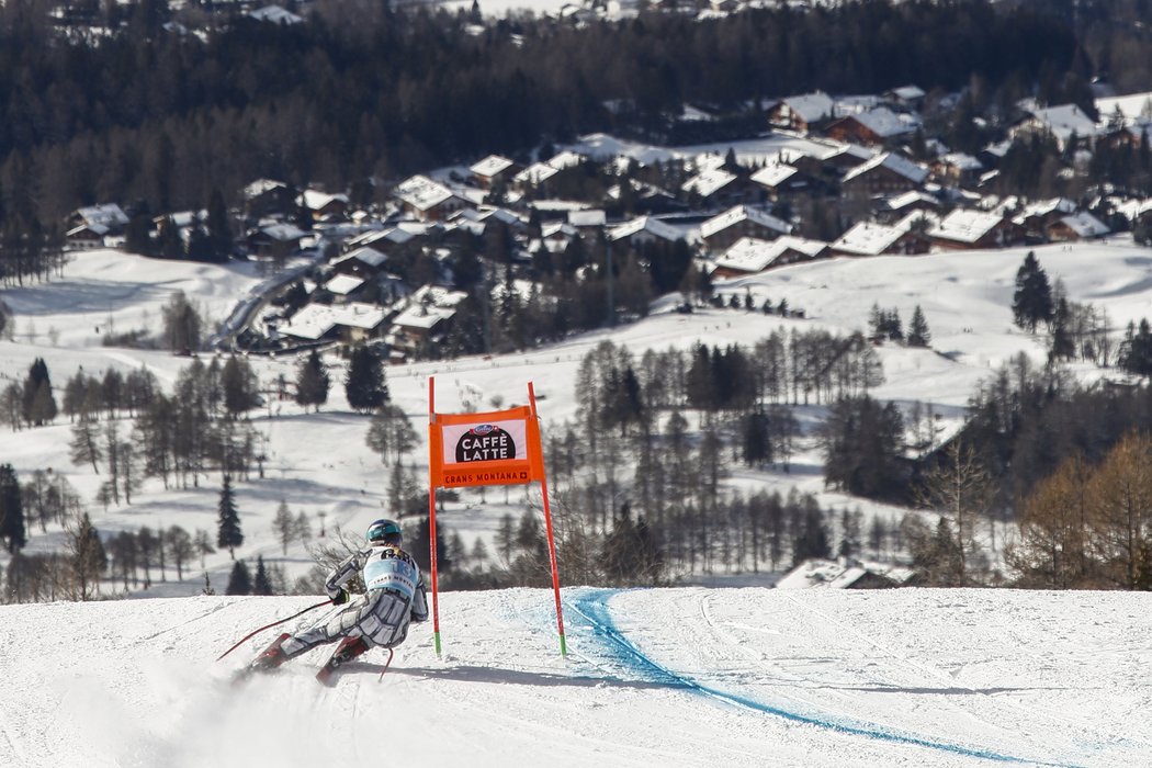 Ester Ledecké to v Crans Montaně nesedlo