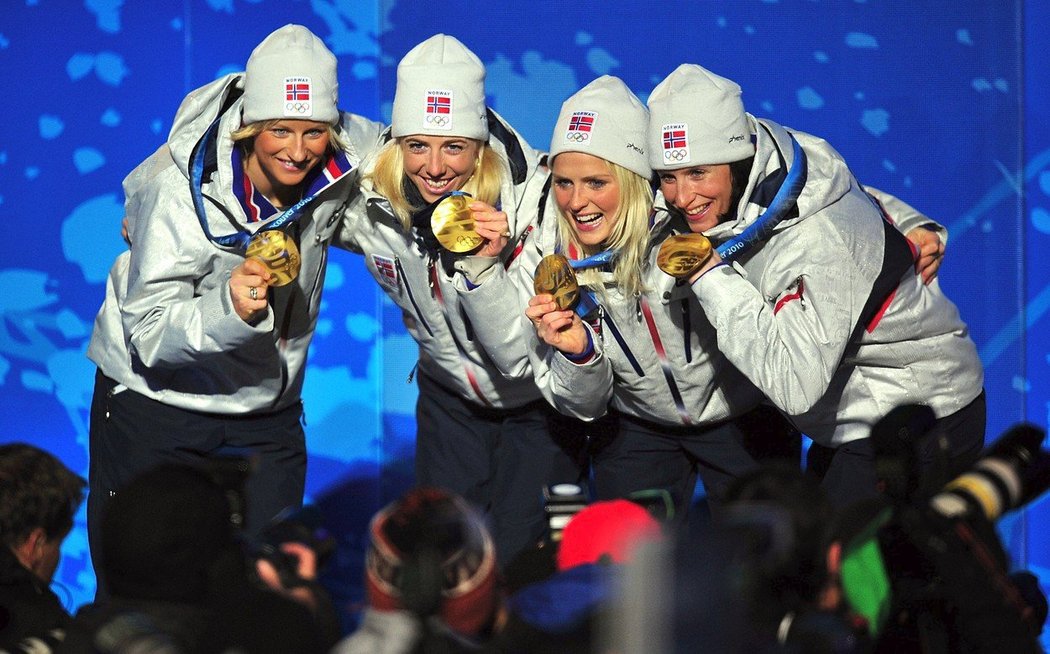 Na olympijských hrách ve Vancouveru brala Vibeke Skofterudová zlatou medaili