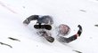 Rakouský skokan na lyžích, olympijský vítěz Thomas Morgenstern ošklivě upadl při tréninku na mamutím můstku v Kulmu