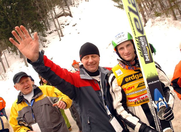 Pavel Ploc s vítězem Světového poháru Jakubem Jandou Pavel Ploc s vítězem Světového poháru Jakubem Jandou