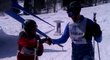 Dominik Hašek i Josef Váňa si užívali sluníčka v Rokytnici nad Jizerou při exhibičním obřím slalomu sportovních osobností