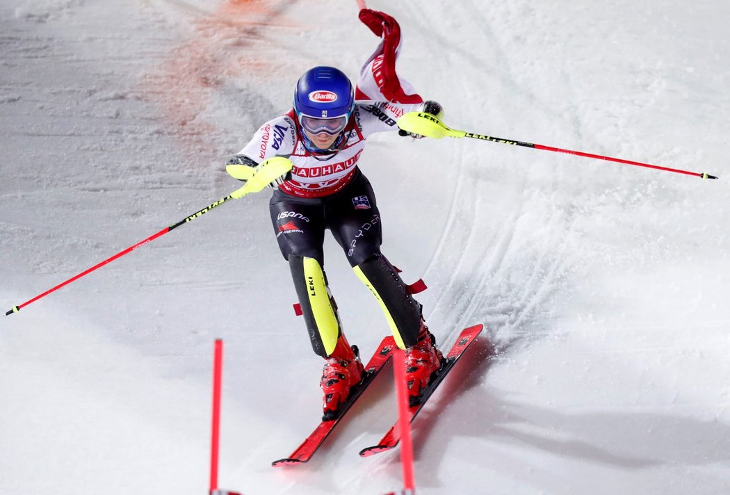 Mikaela Shiffrinová má po triumfu v paralelním slalomu ve Stockholmu jistý malý glóbus, královnou slalomu ve SP je americká lyžařka již pošesté