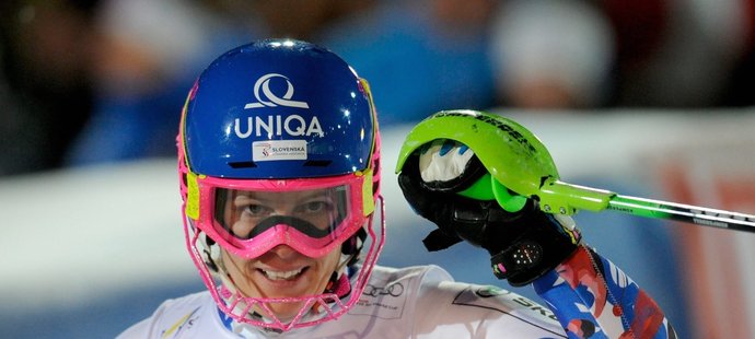 Slovenská slalomářka Veronika Velez Zuzulová opět slaví