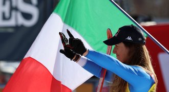 Suverénní Italka Goggiaová vyhrála i třetí sjezd sezony a vede hodnocení SP
