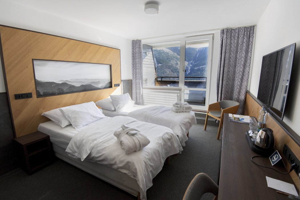 Hotel Horal ubytuje lyžařské hvězdy v čele s Mikaelou Shiffrinovou a Petrou Vlhovou