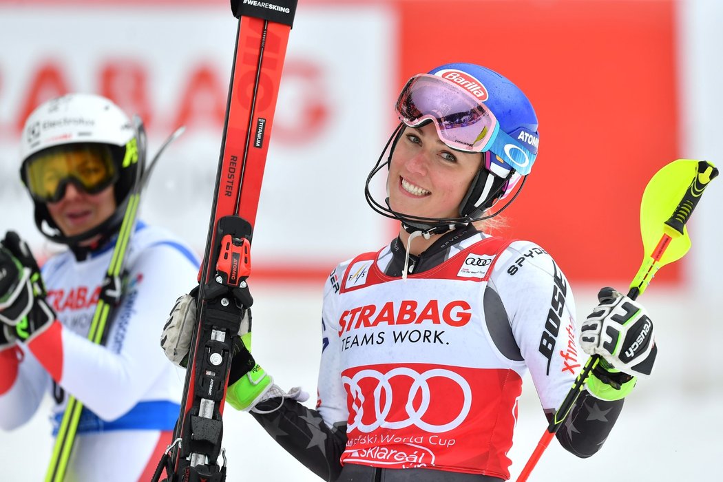 Lyžařka Mikaela Shiffrinová ovládla slalom ve Špindlerově Mlýně