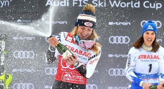 Shiffrinovou ve Špindlu nadchli diváci: Speciální! Teď chce zkusit pivo