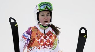 Strachová nedokončila obří slalom. Od rána leje jako v dubnu, zoufala si