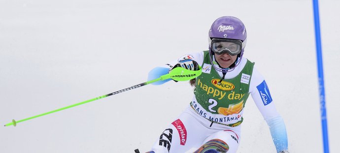 Šárka Strachová skončila ve slalomu Světového poháru ve slovenské Jasné osmá