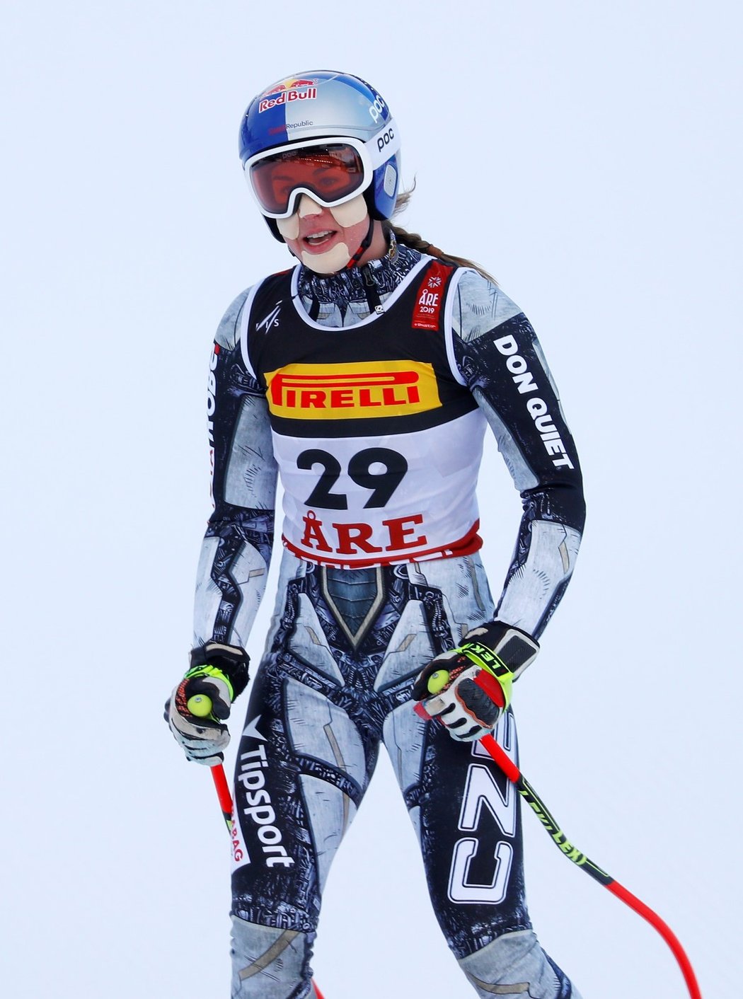 Superobří slalom na MS se Ester Ledecké nevyvedl podle představ.