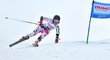 Kateřina Pauláthová v prvním kole obřího slalomu ve Špindlerově Mlýně