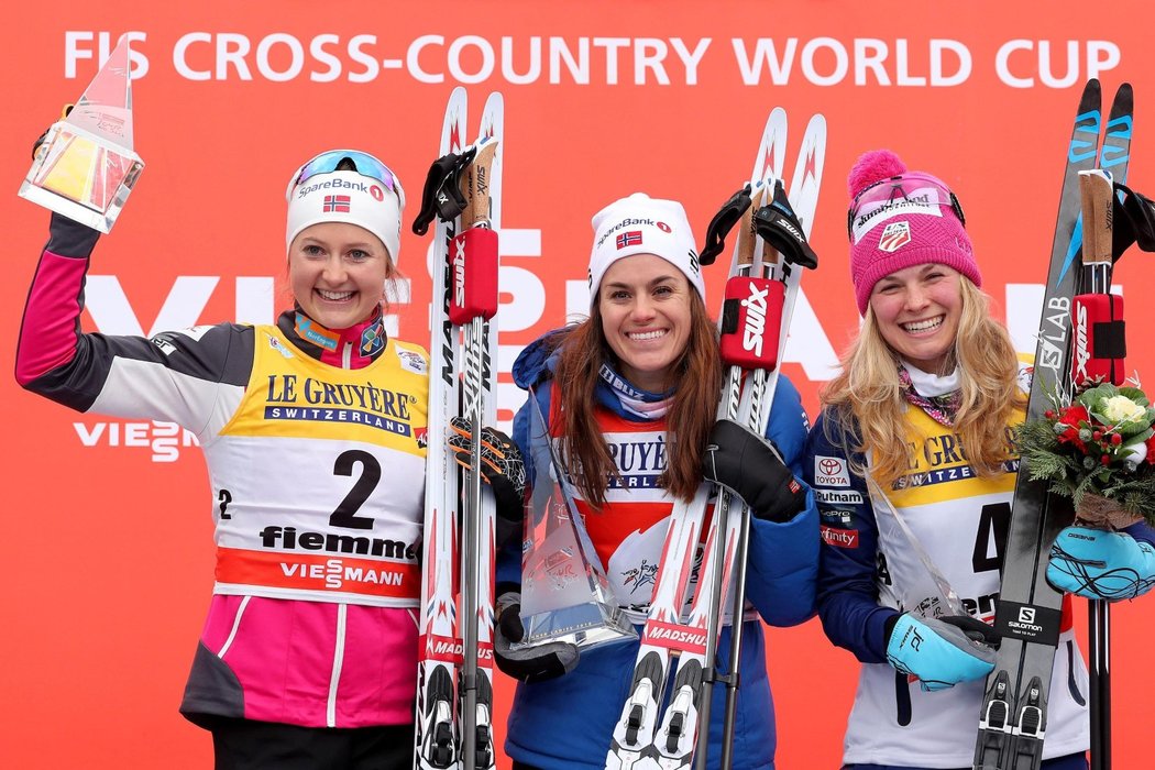 Norská běžkyně na lyžích Heidi Wengová a Švýcar Dario Cologna vyhráli Tour de Ski