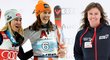Jak Eva Kurfürstová vidí rivalitu hvězd ženského lyžování?