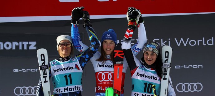 Vlhová vyhrála paralelní slalom v Mořici, Dubovská má pět bodů